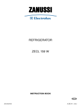 Zanussi-Electrolux ZECL 159 W User manual