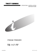 Tricity Bendix TB 117 FF User manual