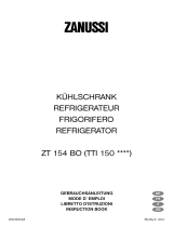 Zanussi ZT 154 BO User manual