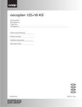 Electrolux OECOPLAN 122+18 KS User manual