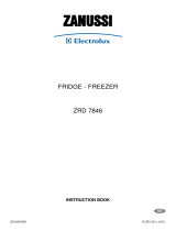 Zanussi-Electrolux ZRD7846 User manual