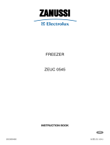 Zanussi-Electrolux ZEUC 0545 User manual