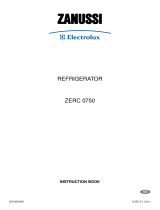 Zanussi-Electrolux ZERC0750 User manual