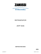 Zanussi-Electrolux ZERT6546 User manual