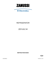 Zanussi-Electrolux ZER65/2W User manual