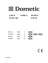 Dometic RH 080 D User manual