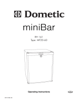 Dometic miniBar RH 161 User manual