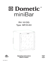 Dometic RH161DG User manual