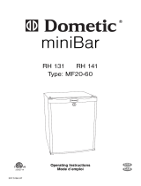 Dometic RH141D User manual