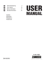 Zanussi ZBA15020SV User manual