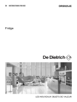 De Dietrich DRS925JE User manual