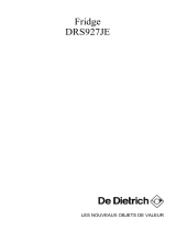 De Dietrich DRS927JE User manual