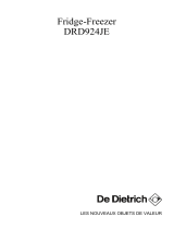 De Dietrich DRD924JE User manual