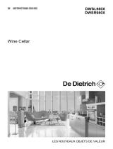 De Dietrich DWSR980X User manual