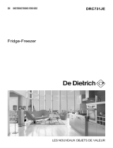 De Dietrich DRC731JE User manual