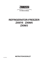 Zanussi-Electrolux ZX99/5W User manual