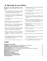 Zanussi ZK26/11ATT User manual