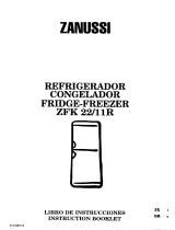 Zanussi ZFK22/11R User manual