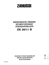 Zanussi ZK26/11R User manual