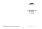 Zanussi ZI310DIS User manual