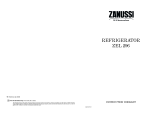 Zanussi - Electrolux ZEL296 User manual