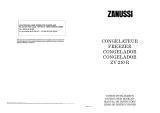 Zanussi ZV210R User manual