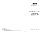 Zanussi-Electrolux ZECBST/W User manual