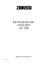 Zanussi ZU77115 User manual
