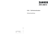 ZANKER ZKK2660S (PRIVILEG) User manual