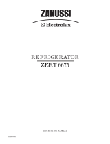 Zanussi ZERT 6675 User manual