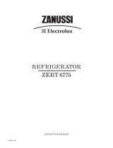 Zanussi-Electrolux ZERT 6775 User manual