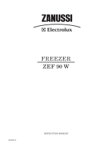 Zanussi-Electrolux ZEF90W User manual