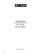 Zanussi ZV45R User manual