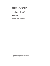 AEG 1050-4 GS User manual