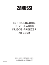 Zanussi ZD23/6R User manual