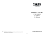 Zanussi - Electrolux Z32/5SI User manual