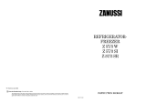 Zanussi Z57/3SR User manual