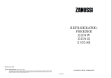 Zanussi Z57/3SI User manual