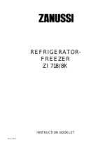 Zanussi ZI718/8K User manual