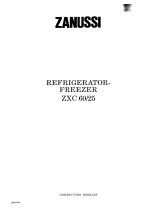 Zanussi ZXC60/25 User manual