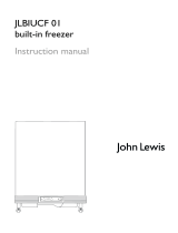 John Lewis JLBIUCF01 User manual