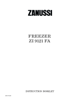Zanussi ZI 9121 FA User manual