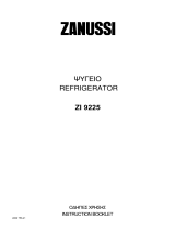 Zanussi ZI9225 User manual