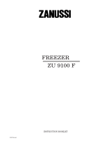 Zanussi ZU9100F User manual