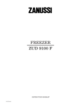 Zanussi ZUD9100F User manual
