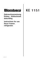 Blomberg KE1150 User manual