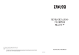 Zanussi ZE76/3W User manual