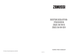 Zanussi ZKR59/39R User manual