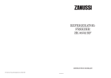 Zanussi ZK56/52RF User manual