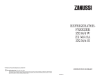 Zanussi ZX56/4W User manual